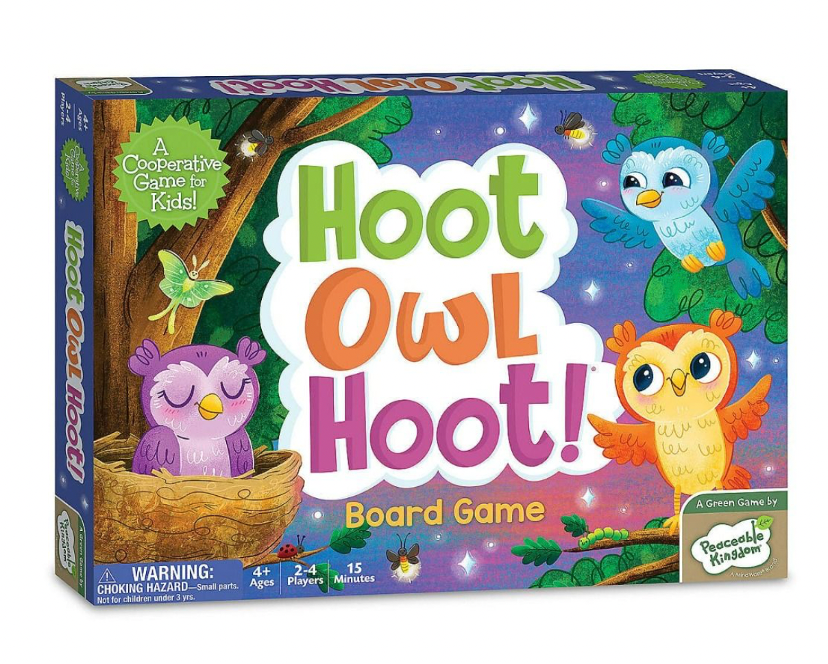 Cooperative board game- Hoot Owl Hoot