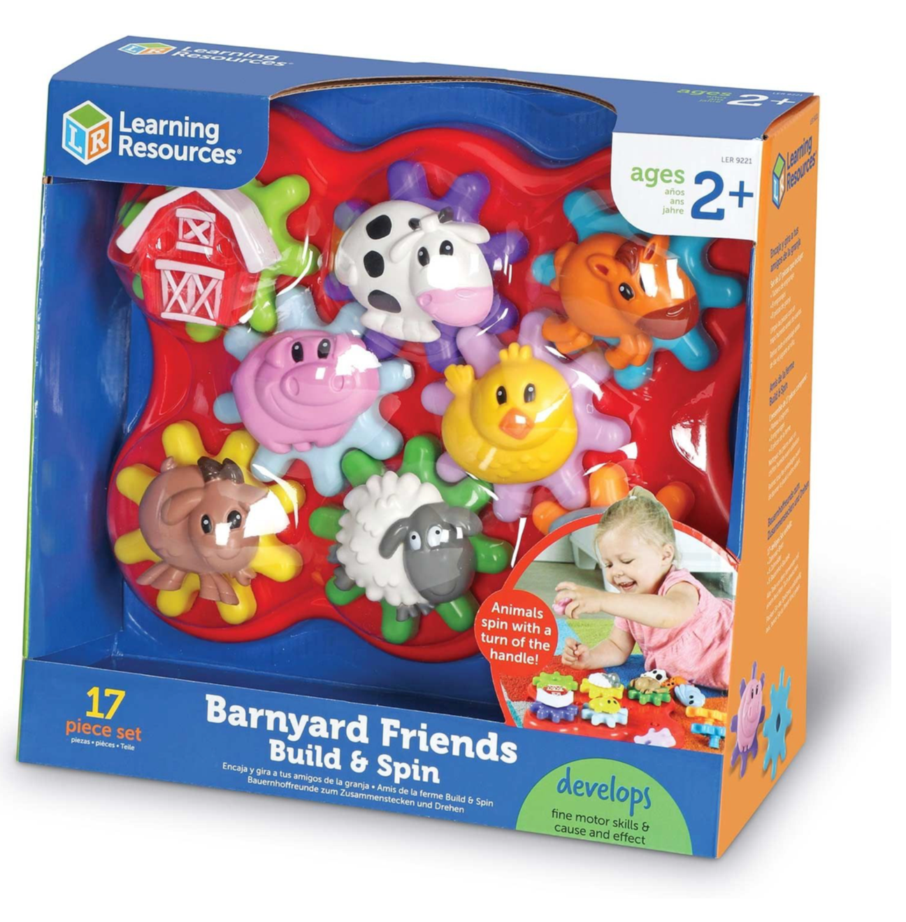 Build & Spin Konstruktionsset - Barnyard Friends