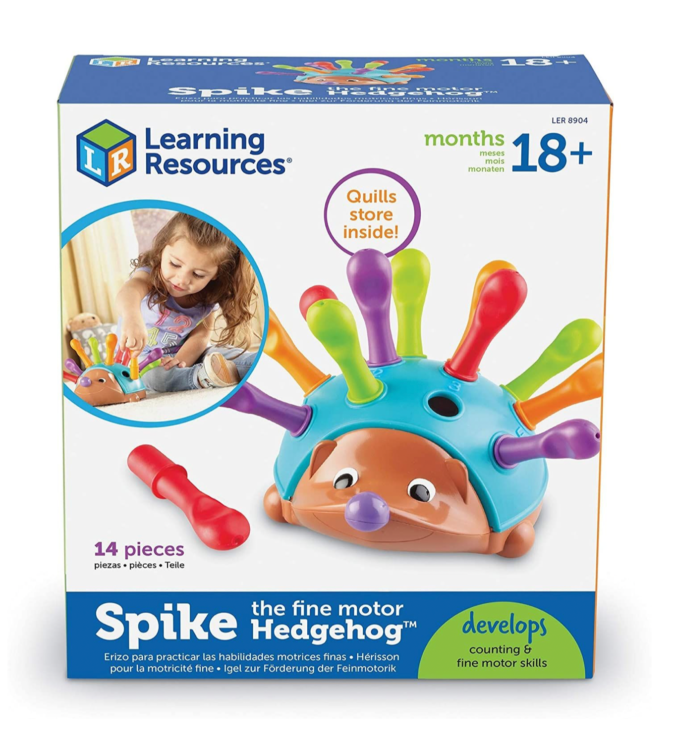 Feinmotorikspielzeug - Igel Spike