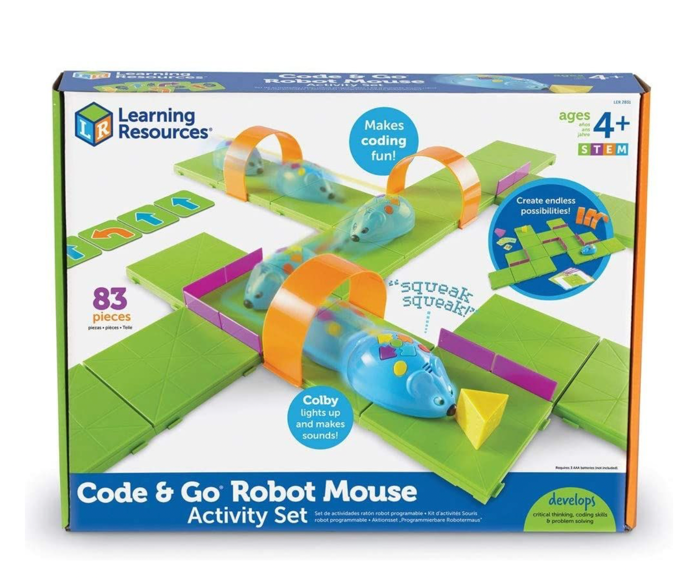 Programmierlernset - Robotermaus