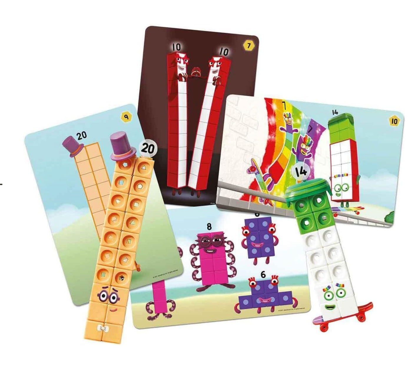MathLink Cubes Numberblocks Counting Set - Numbers 11 to 20