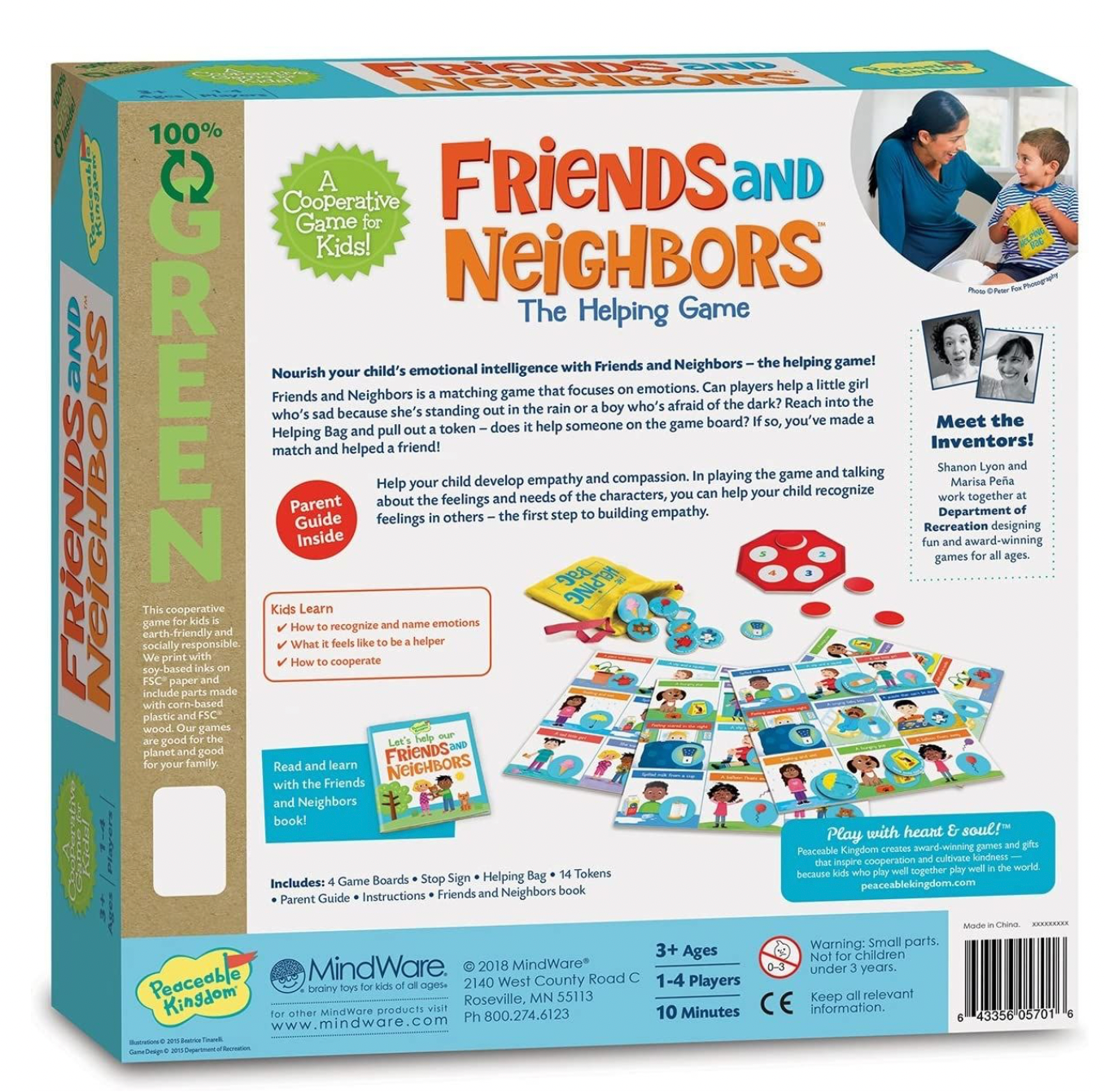 Educational board game - Friends & Neighbours