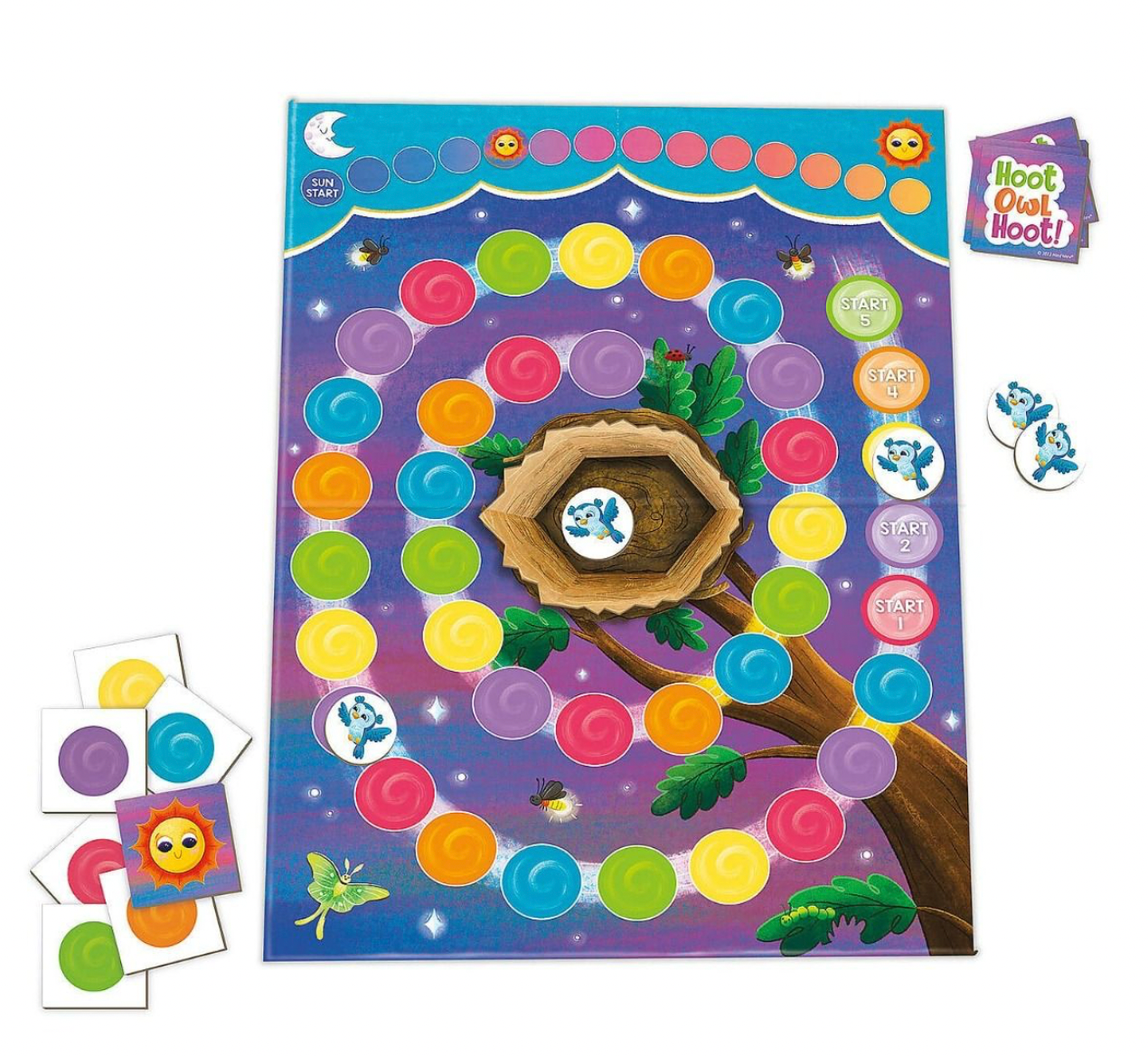 Cooperative board game-  Hoot Owl Hoot